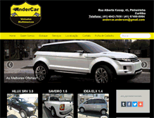 Tablet Screenshot of andercar.com.br